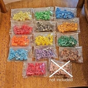 Meta-U Color Coding Size Markers - Set of 324